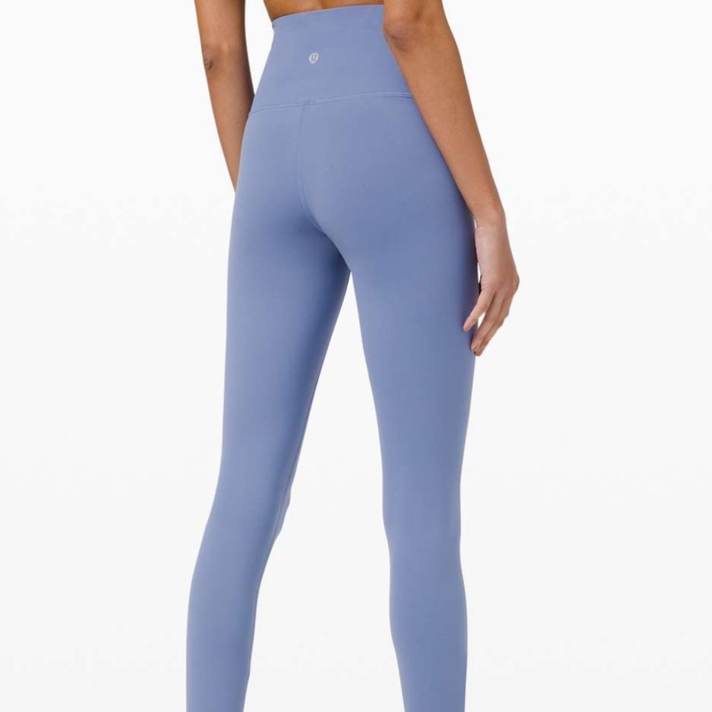 lululemon wunder train 25” leggings - water drop